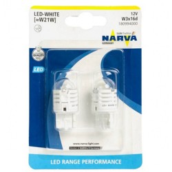 ΛΑΜΠΑ NARVA ΣΕΤ LED 12V 21W W21W XK WHITE