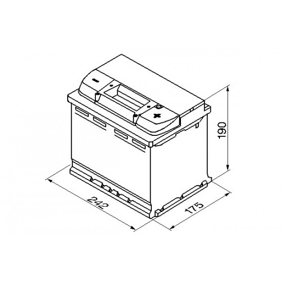 ΜΠΑΤΑΡΙΑ BOSCH 60Ah 540Α S4