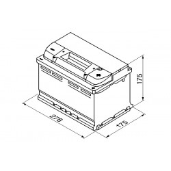 ΜΠΑΤΑΡΙΑ BOSCH 72Ah 680Α S4