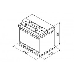 ΜΠΑΤΑΡΙΑ BOSCH 63Ah 610Α S5