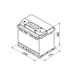 ΜΠΑΤΑΡΙΑ BOSCH 63Ah 610Α S5 ΑΡΙΣΤΕΡΗ