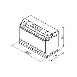 ΜΠΑΤΑΡΙΑ BOSCH 100Ah 830Α S5